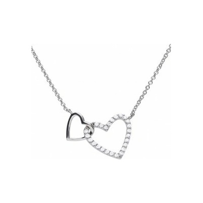 Diamonfire Strieborný náhrdelník N4249