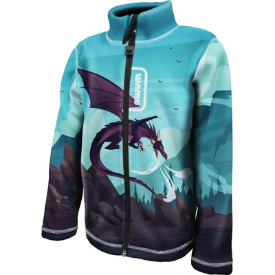 Dragon Fantasy fleecová mikina dětská – Zboží Dáma