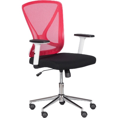 Bittel Работен офис стол Carmen 7049 - червен - черен (3520516_2)