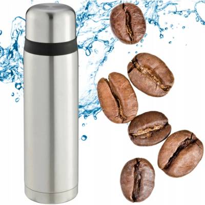 Leifheit Termoska 1 l stříbrná šedá