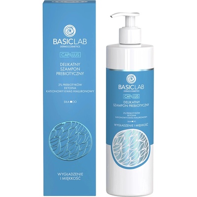 BasicLab Dermocosmetics šampon prebiotický jemnost a vyhlazení 300 ml