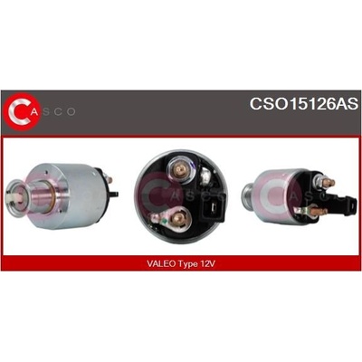 Elektromagnetický spínač, štartér CASCO CSO15126AS