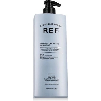 Ref Stockholm Intense Hydrate Shampoo 1000 ml интензивно хидратиращ шампоан за суха и увредена коса унисекс