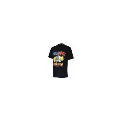 Pánské Muay Thai triko Top King X Puck 01 Černé
