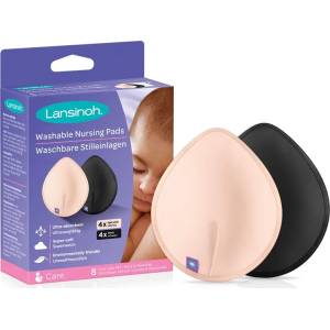 Lansinoh Подплънки за многократна употреба Lansinoh, 8 броя (L-20387)