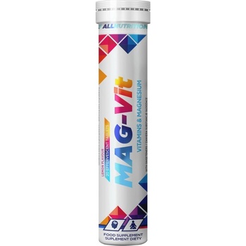 Image 1 of ALLNUTRITION Mag-Vit | Magnesium & Vitamins Effervescent [20 разтворими таблетки] Лимон