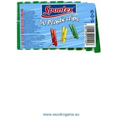 Spontex kolíčky na prádlo 50 ks