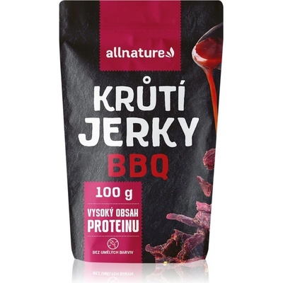 Allnature Turkey Jerky BBQ sušené mäso morčacie 100 g