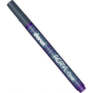 Darwi Acryl Opak Marker Химикалка Violet 3 мл 1 бр (DA0220014900C)