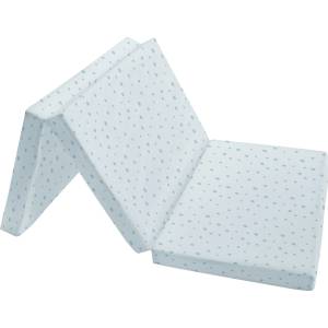 Kikkaboo Сгъваем матрак Kikkaboo - Dots, 60 х 120 х 5 cm, Blue (31107020035)