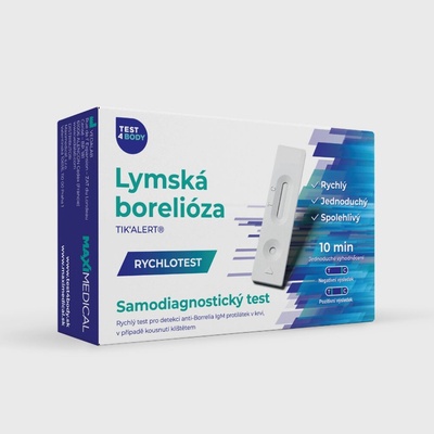 Test4Body Lymská borelióza samodiagnostický rychlotest z krve – Zboží Dáma