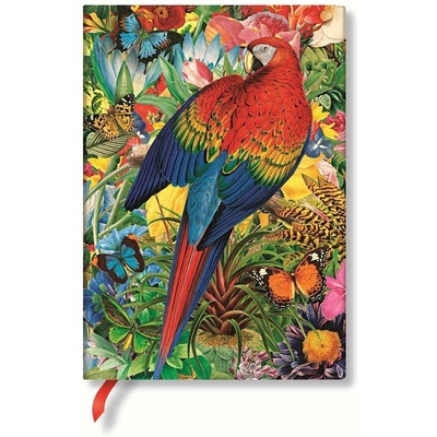 Paperblanks Тефтер Tropical Garden, 130 х 180 mm, широки ред (1570180255)