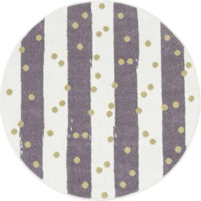 Nej-koberce Lima M044A krémový fialový zlatý