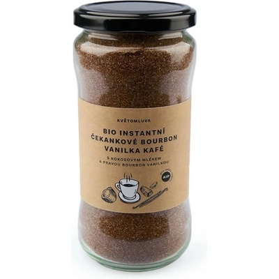 Květomluva Bio instantní čekankové bourbon vanilka kafé 115 g – Zbozi.Blesk.cz