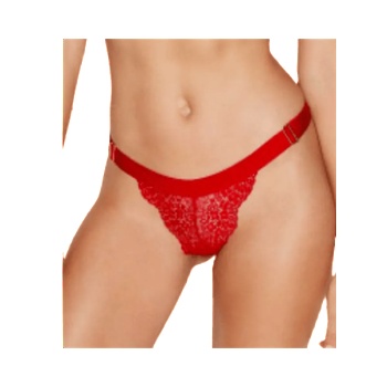 Victoria's Secret Дамски дантелени червени бразилиани Red Feel Victoria Secret XS