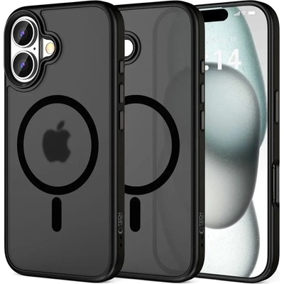 Tech-Protect Калъф Tech-Protect MagMat MagSafe за iPhone 16 - черен (5906302311088)
