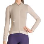 Sportful Дамска фланелка с къс ръкав за колоездене Sportful Women's SRK Jersey L/S Cycling jersey - Sand - размер XXL (156-2756-0416)