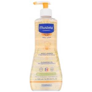 Mustela Bébé Cleansing Oil Шампоан и душ-гел 2 в 1 за деца 500 ml