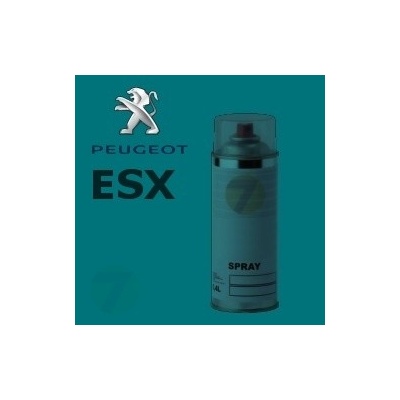 PEUGEOT ESX BLEU TURQUOISE barva Sprej 400ml