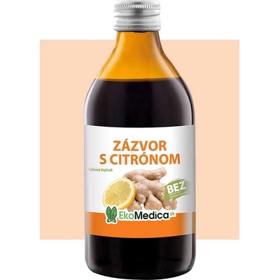 EkoMedica Zázvor s citronem 250 ml