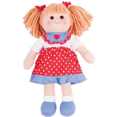 Bigjigs Toys - Мека кукла - Емили - 34 см (BJD042)