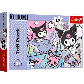 Trefl Детски пъзел Trefl от 30 части - Забавлявай се с Куроми (18325)