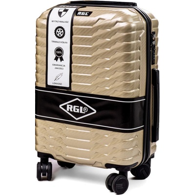 Rogal kufr Shiny Zlatý 35l