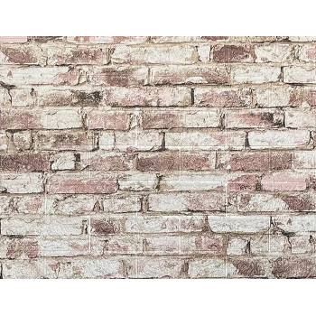 Image 1 of ТАПЕТ 3D САМОЗАЛЕПВАЩ 700x770x4мм ТУХЛА РЕТРО (14142380.3-070х077)