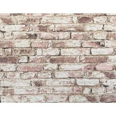 ТАПЕТ 3D САМОЗАЛЕПВАЩ 700x770x4мм ТУХЛА РЕТРО (14142380.3-070х077)