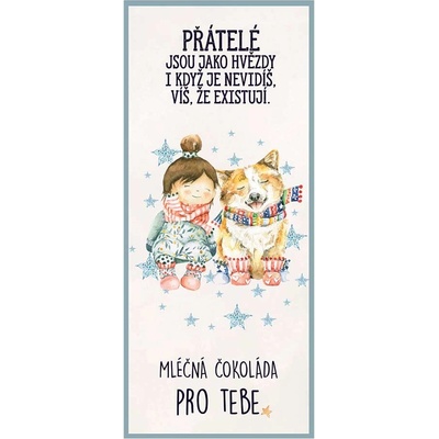 Bohemia Gifts Dárková mléčná Pro tebe 100 g