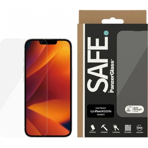 Panzer Стъклен протектор Safe за Apple iPhone 14/13/13 Pro, UWF- Черен