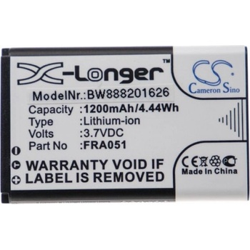 Image 1 of VHBW Батерия за AVM Fritz! Fon C6, 1200 mAh (888201626)