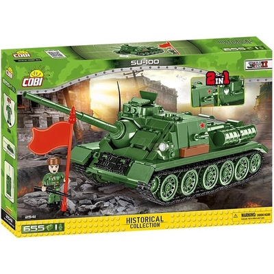 COBI 2541 World War II Ruský stíhač tanků SU-100 – Zboží Dáma