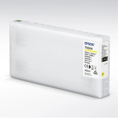 EpsonSurelabBlaek Epson T43U Yellow 200 ml ink cartridge for SureLab SL-D800 (C13T43U44N)