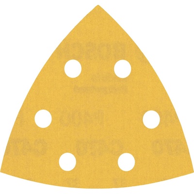 Bosch Brúsny papier pre trojuholníkové brúsky EXPERT C470, 93 mm, zrnitosť 400, 5 ks 2608900831
