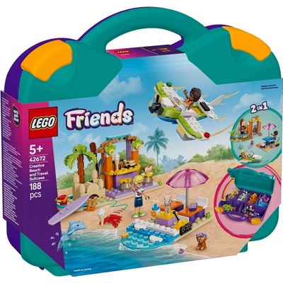 LEGO® Friends 42672 Kreatívny plážový a cestovný kufor