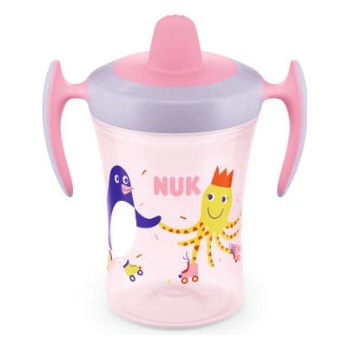 Nuk Trainer Cup s měkkou hubičkou růžová 230 ml