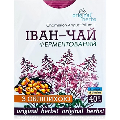 Ivan čaj fermentovaný s rakytníkem 40 g