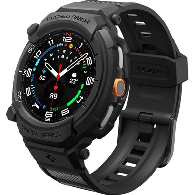 Spigen Spigen Rugged Armor Pro каишка за Samsung Galaxy Watch 8 Classic, 46 mm, черен