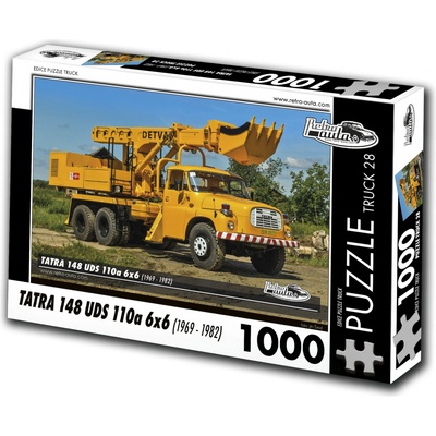 RETRO-AUTA TRUCK č.28 Tatra 148 UDS 110a 6x6 1969-1982 1000 dielov
