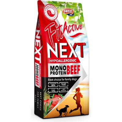 FitActive Next Hypoallergenic Mono hovězí s brusinkami 2 x 15 kg