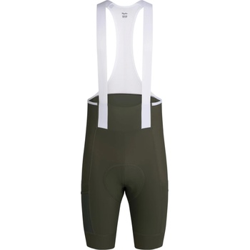 Rapha Мъжки клин за колоездене Rapha Brevet Element Cargo Bib Shorts Cycling bottoms - Dark Green / White (055-3572-0214)