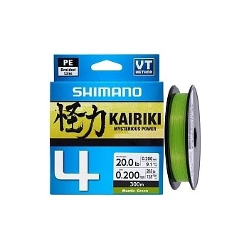 Shimano Šnúra Kairiki Green 150m 0,06mm