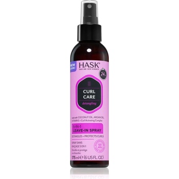 HASK Curl Care спрей без отмиване за чуплива и къдрава коса 175ml