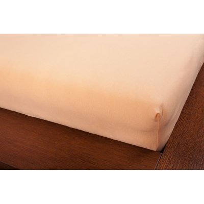 Wooline Prostěradlo Jersey oranžové 90x200