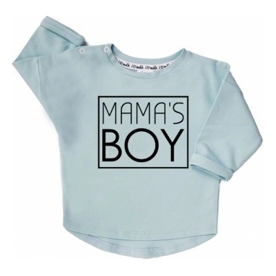 I love milk mikina s nápisom "Mamas boy"