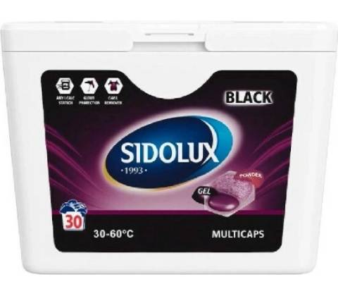 Sidolux Multicaps Black kapsule 30 PD