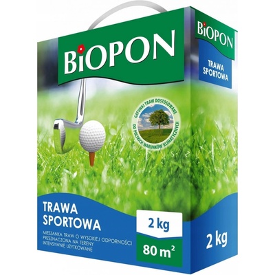 BOPON Tráva SPORTOVNÍ vysoce odolná Biopon 80 m2 / 2 kg