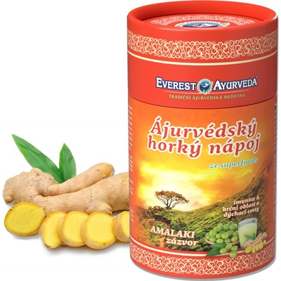 Everest Ayurveda AMALAKI nápoj ZÁZVOR Imunita & krční oblast a dýchací cesty 100 g
