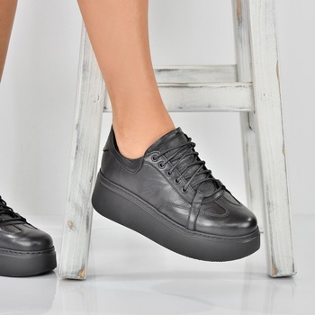 Tinti Shoes Дамски кецове на платформа Renata black